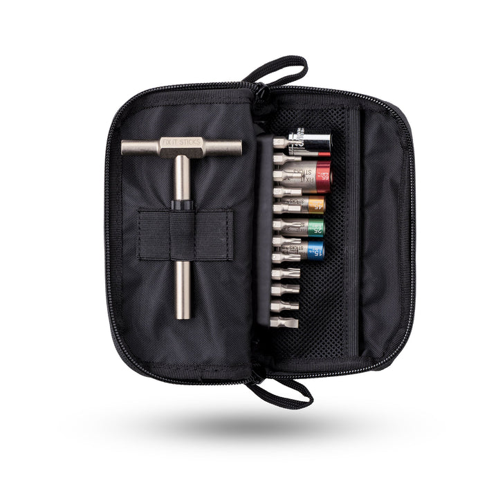 RIFLE AND OPTICS TOOLKIT WITH INDIVIDUAL TORQUE LIMITERS/ MODULAR T-DRIVE